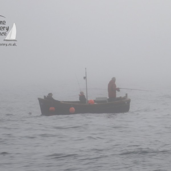 fishing in the fog