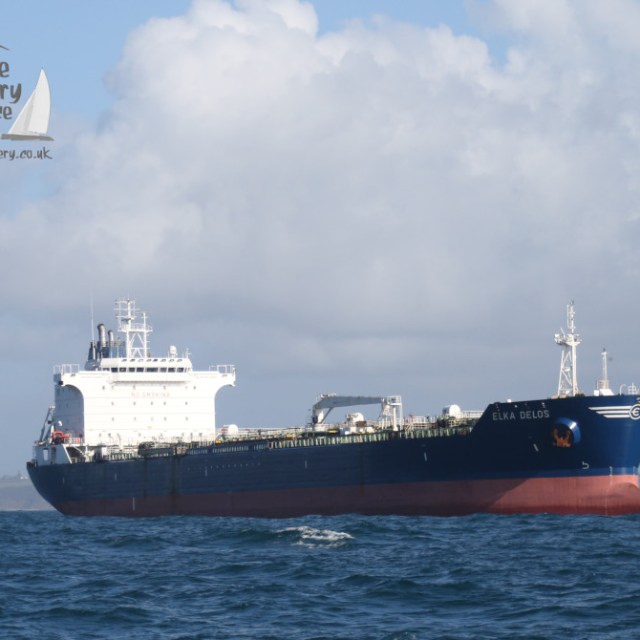 a large ship in the water