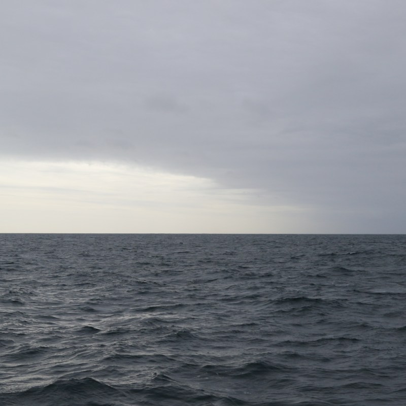 a body of water next to the ocean