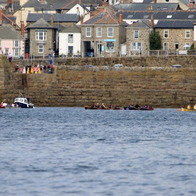 Mousehole rowing race
